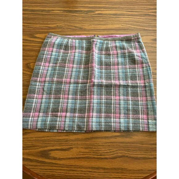 Vineyard Vines by Shep & Ian wool lined plaid skirt size 10 - Picture 1 of 4